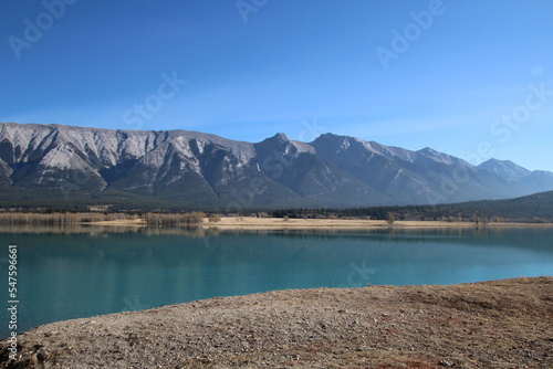 October On Lake Abraham, Nordegg, Alberta