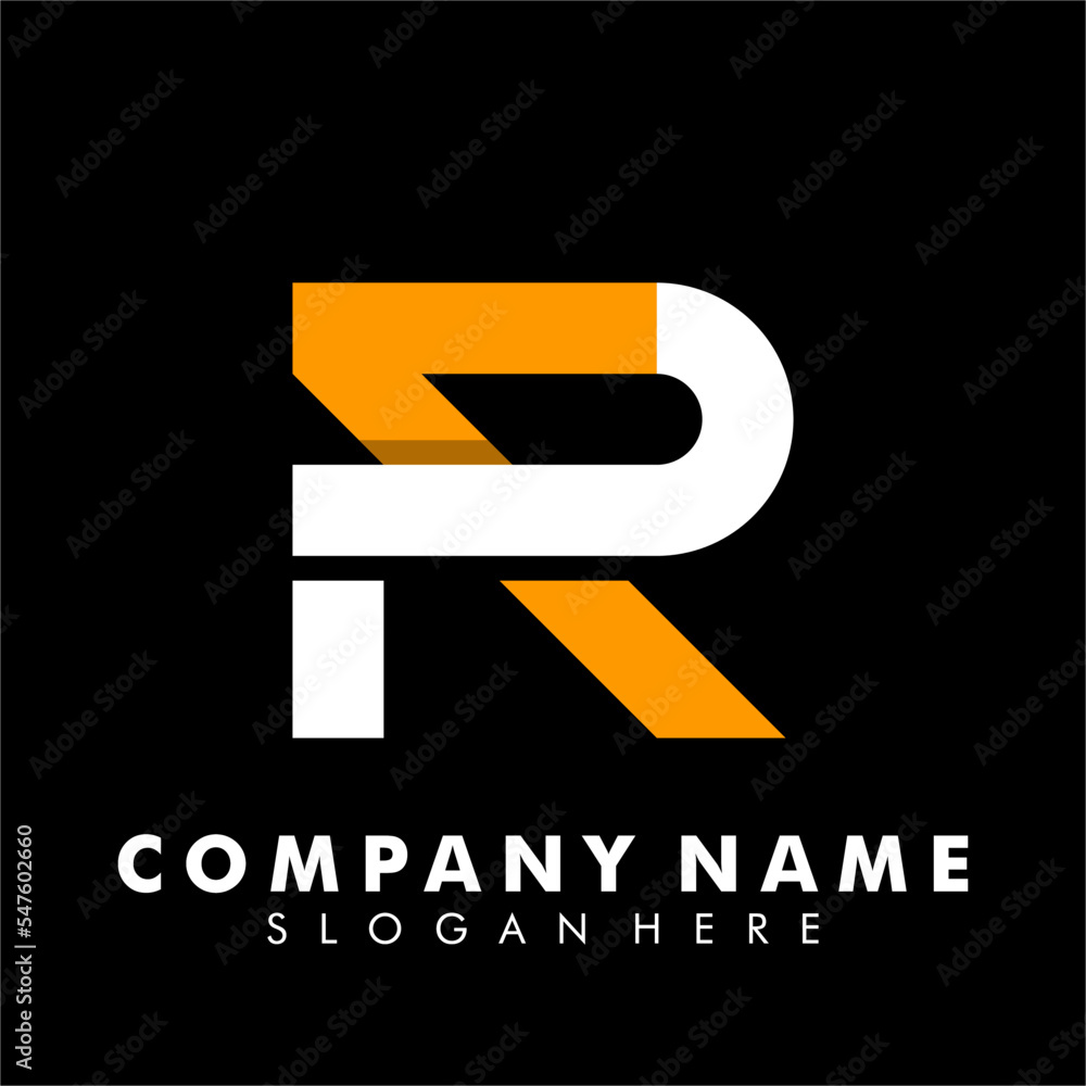 letter R7 logo. R7 Letter Design Vector with black background letter R7 logo. R7 Letter Design Vector with black background