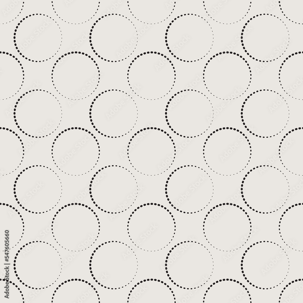 Essential geometric seamless vector pattern. Neutral geometry useful repeating pattern for packaging and backgrounds.