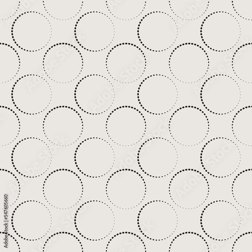 Obraz na płótnie Essential geometric seamless vector pattern. Neutral geometry useful repeating pattern for packaging and backgrounds. w salonie