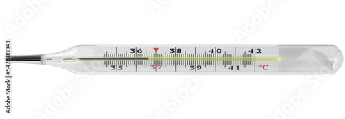 medical thermometer. isolated on a transparent background