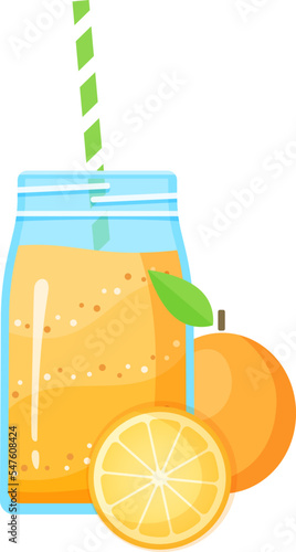 Vegeterian smoothie shake cocktail collection vector illustration. Glass jar with layers of sweet vitamin juice cocktail or protein shake with for smoothies fitness bar design