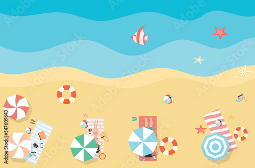 summer beach background