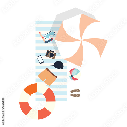 beach umbrella