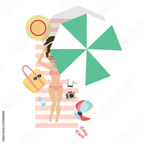beach umbrella