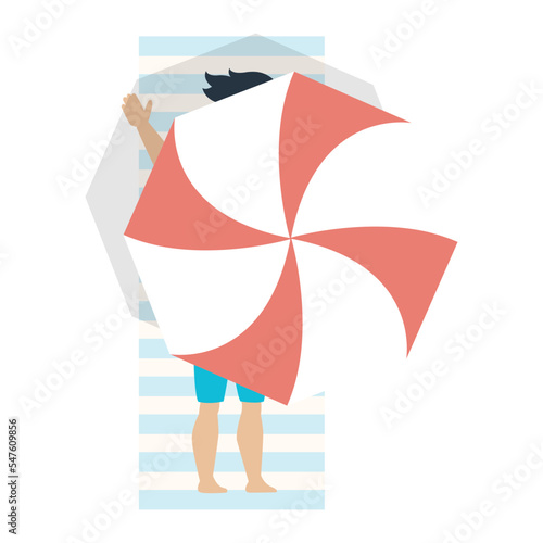 beach umbrella