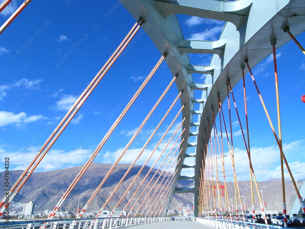 Obraz premium the bridge over the river
