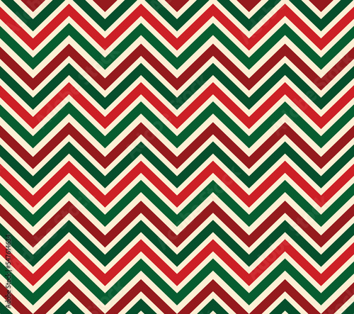 Christmas seamless pattern. Retro background. New year wallpaper. Wrapping paper. Vector illustration.