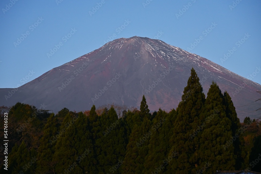 Japan tourist attraction. Fuji in late autumn. Japan tourist attraction. Fuji in late autumn.