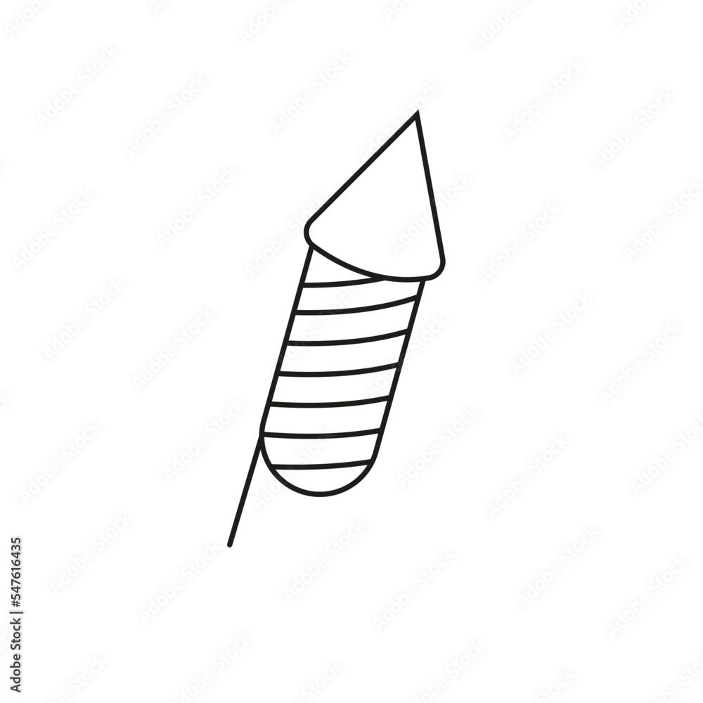 New year Party Line Art collection for vector design elements New year Party Line Art collection for vector design elements