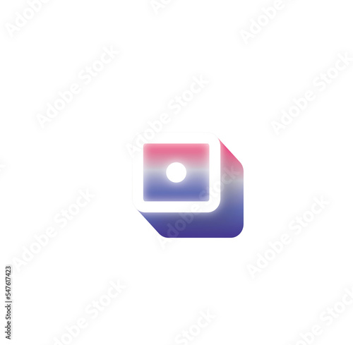 Free Download 02 Symbol Pink Blue Bulb Light Dot Full Stop - GFXLoad