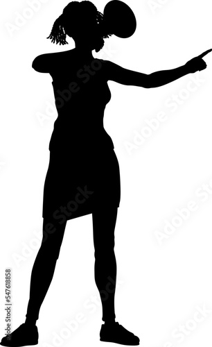 Protestor or demonstrator at a demonstration march, picket line or strike protest rally in silhouette. Using a megaphone, mega phone or bullhorn.