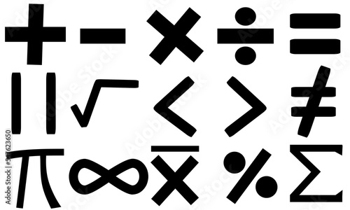  Math symbols 