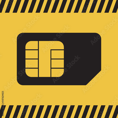Logo téléphonie mobile.