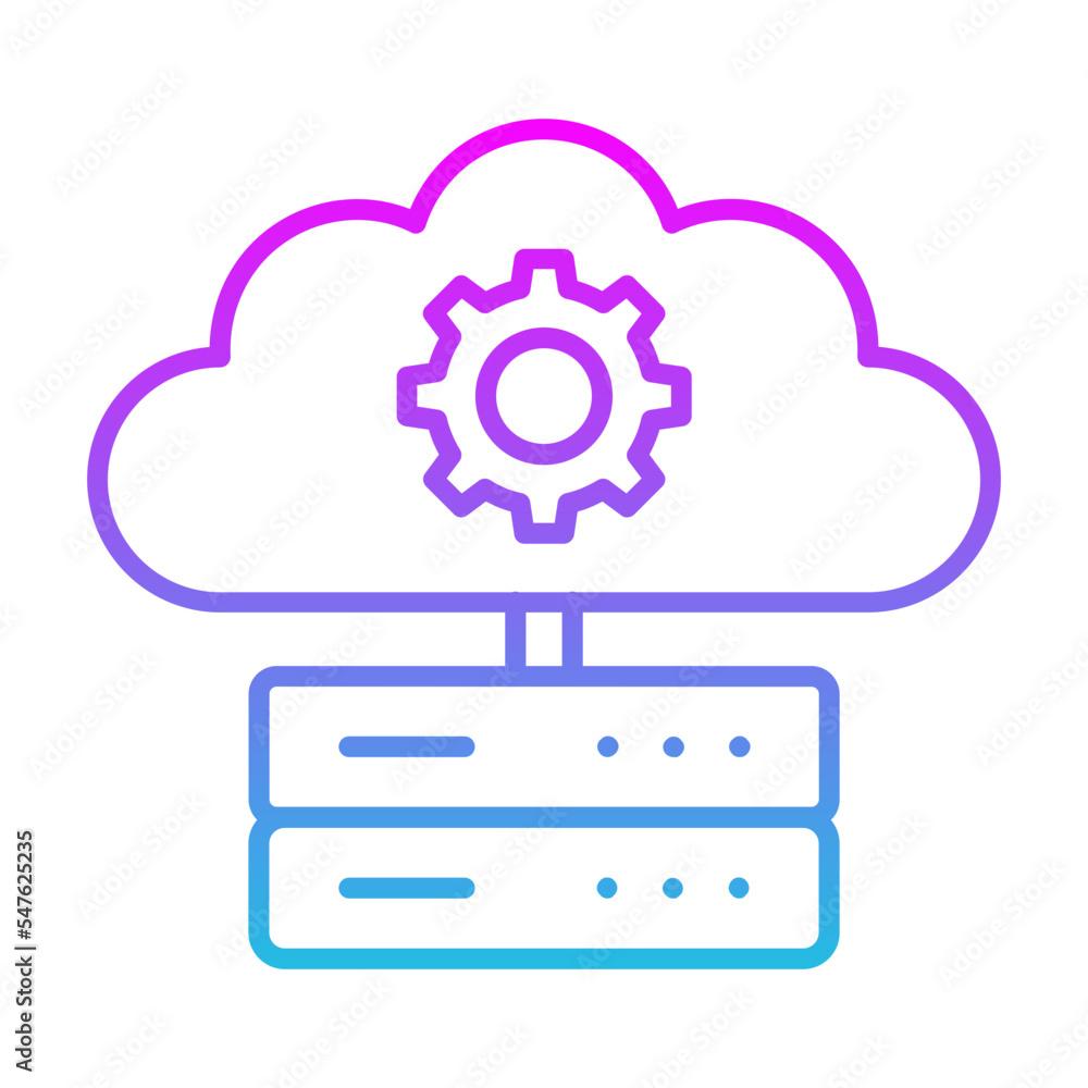 Cloud Storage Icon Cloud Storage Icon