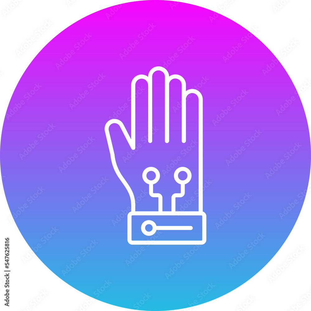 Wired Glove Icon Wired Glove Icon