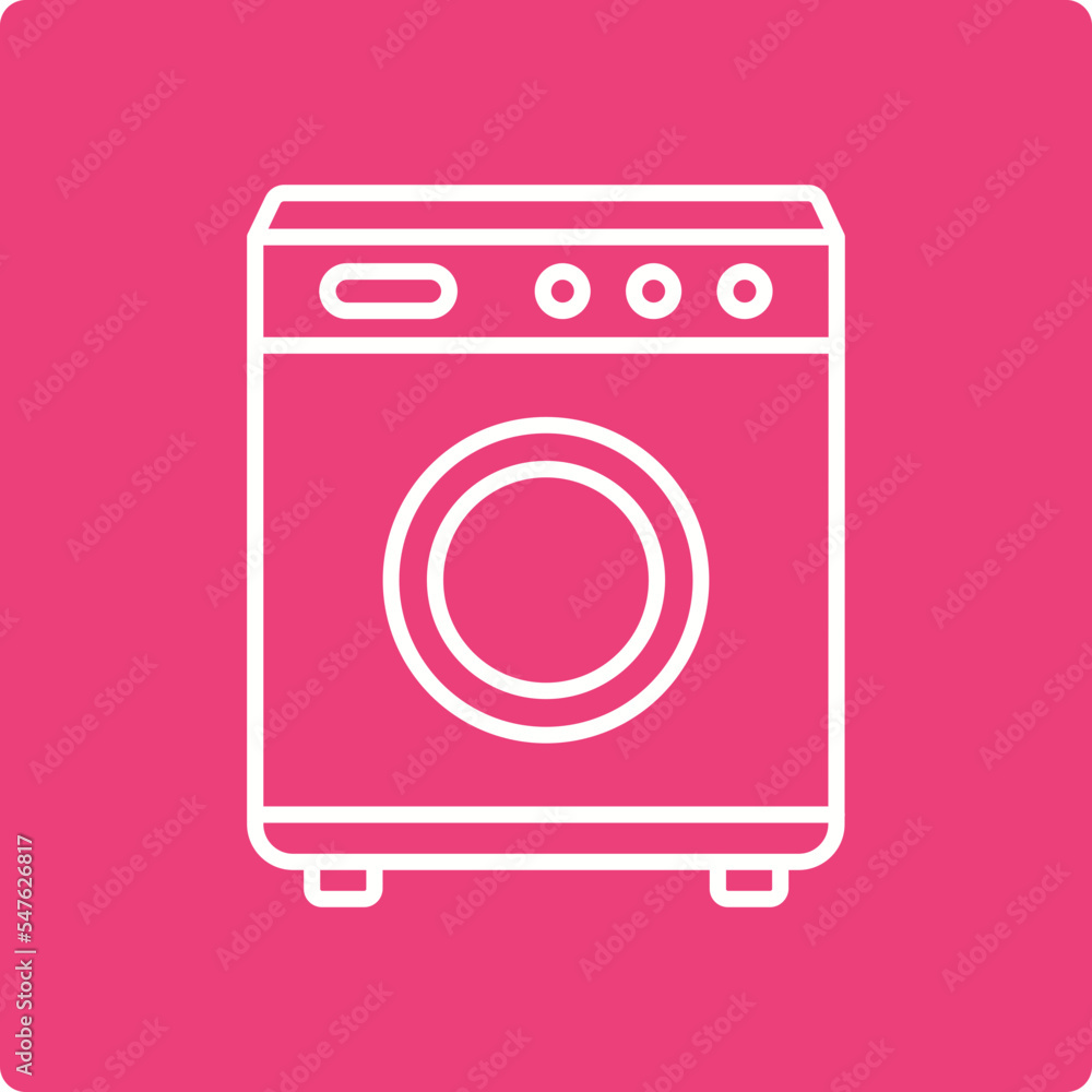 Washing Machine Icon Washing Machine Icon