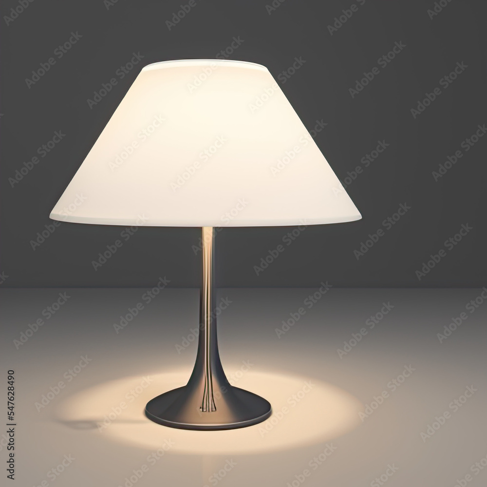 table lamp on a white background table lamp on a white background