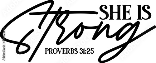 She Is Strong svg
