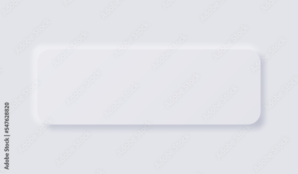 White Neumorphism soft UI Design for Web design, Application UI and more, Blank button, Vector. White Neumorphism soft UI Design for Web design, Application UI and more, Blank button, Vector.