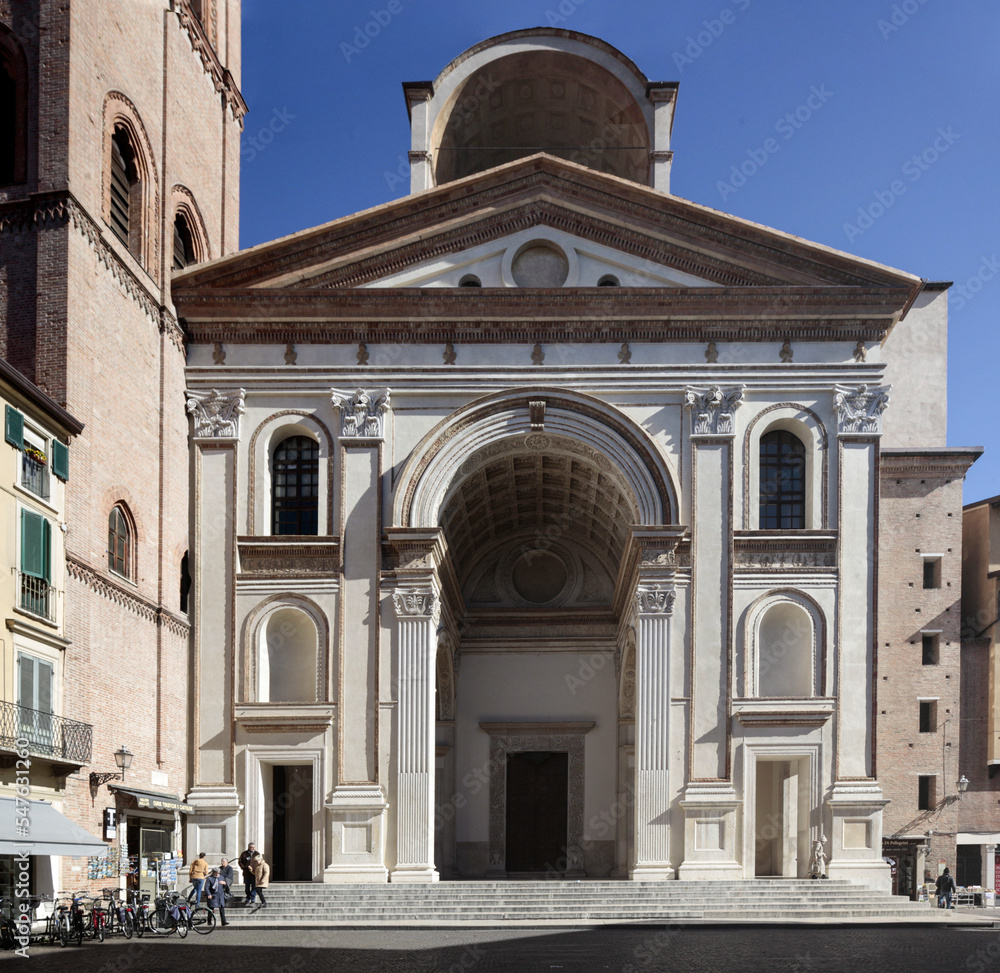 Mantova. Facciata della Basilica di Sant'Andrea 