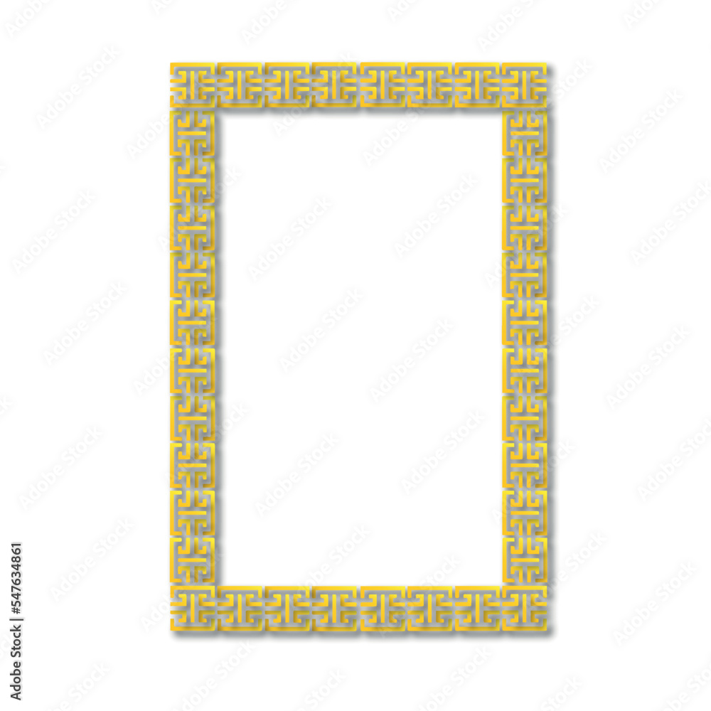 Frame, in the style of an ornament, Vector illustration eps 10, Art.	