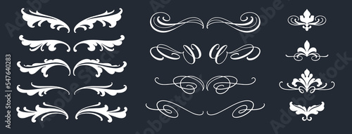 Beautiful Scroll Elements And Page Decoration