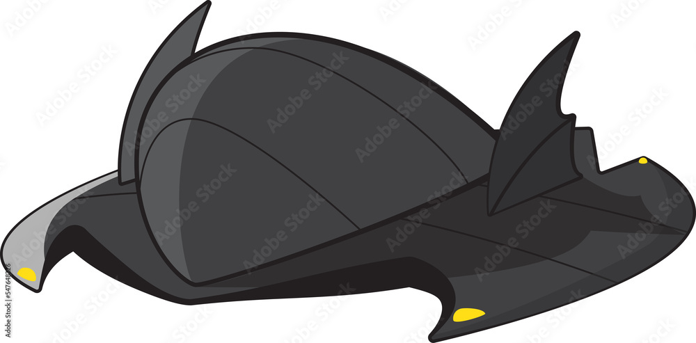 Fototapeta premium spaceship isolated png