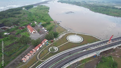 New Kretek bridge is a Landmark of Depok Beach, Depok Beach is a beach tourism object located in Kretek District, Bantul. Jalur Jalan Lintas Selatan Landmark
 photo