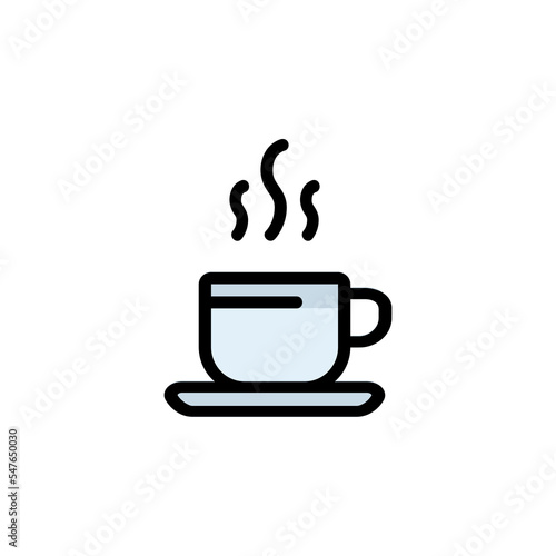 coffee vector icon. food and beverage icon filled line style. perfect use for logo  presentation  application  website  and more. icon design color style