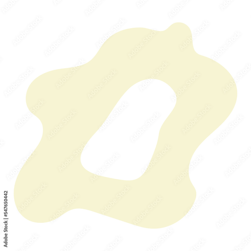 Simple Abstract Shape Element With Fun Color Simple Abstract Shape Element With Fun Color