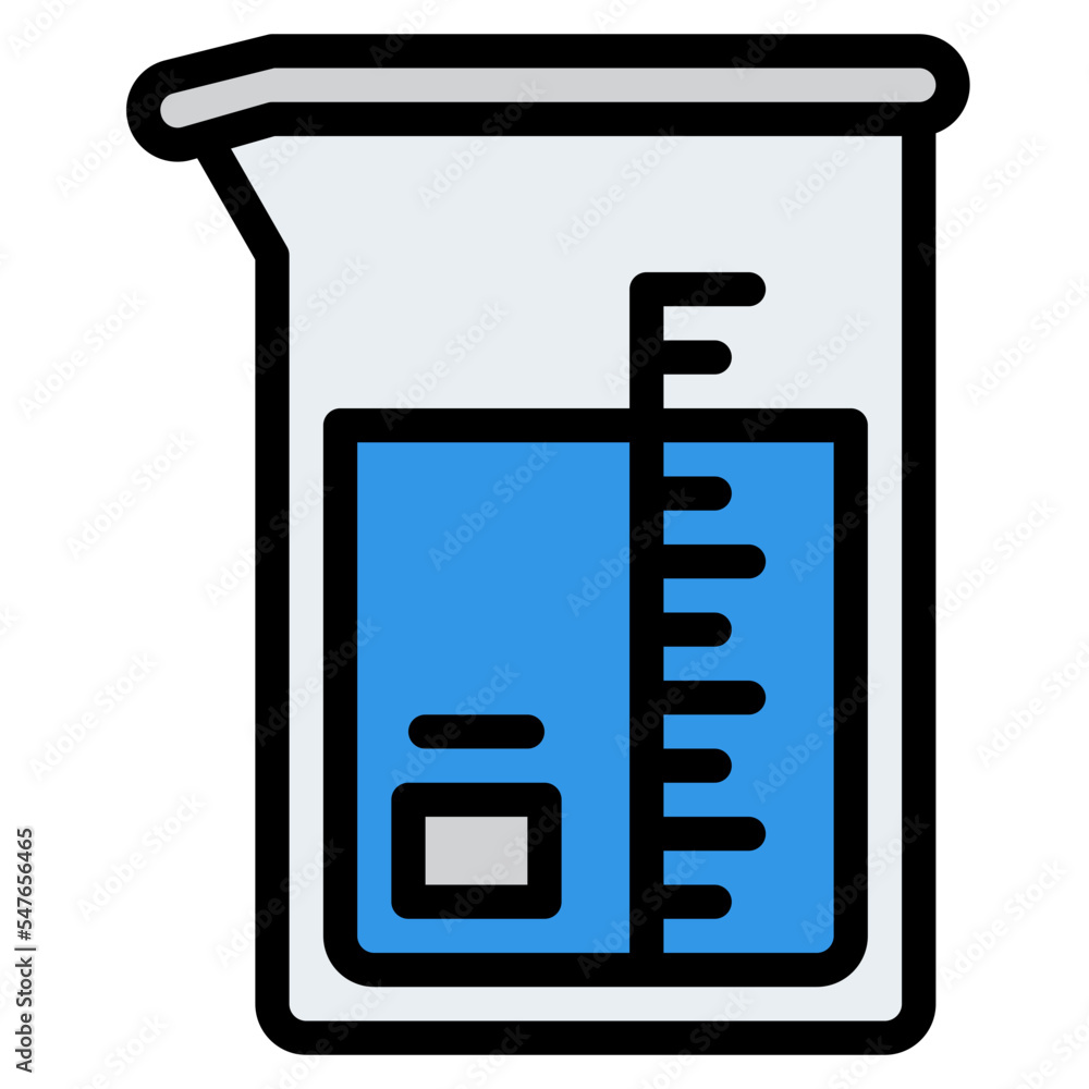 beaker lab science tool icon beaker lab science tool icon