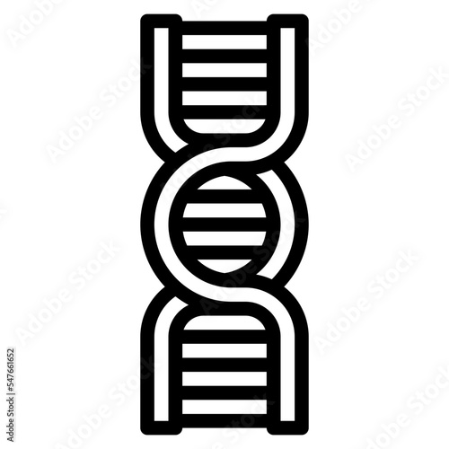 dna structure genetical biology science icon