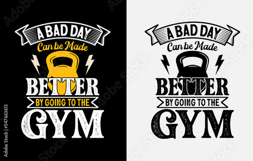 Gym T-shirt design  Gym motivational quote  Workout inspirational t shirt design  Fitness t shirt design