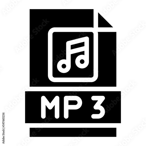 mp3 music file sound icon