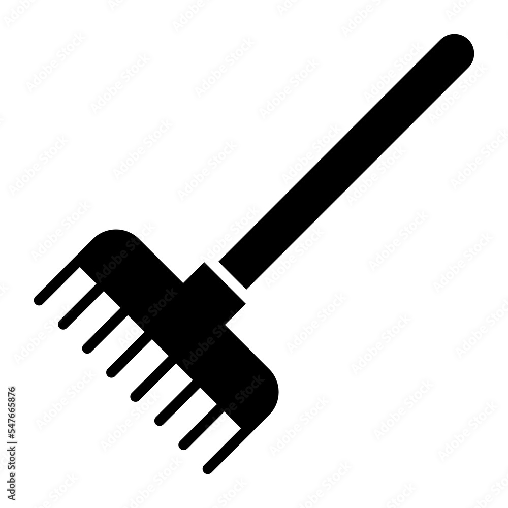 Rake, farming, agriculture icon in modern style for website mobile logo app UI design. simple vector icon. Rake, farming, agriculture icon in modern style for website mobile logo app UI design. simple vector icon.