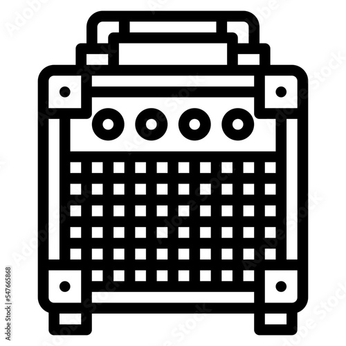 amplifier music sound control icon