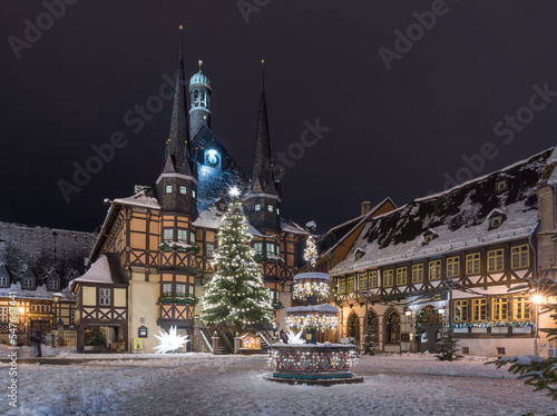 Wernigerode (Harz) im Winter