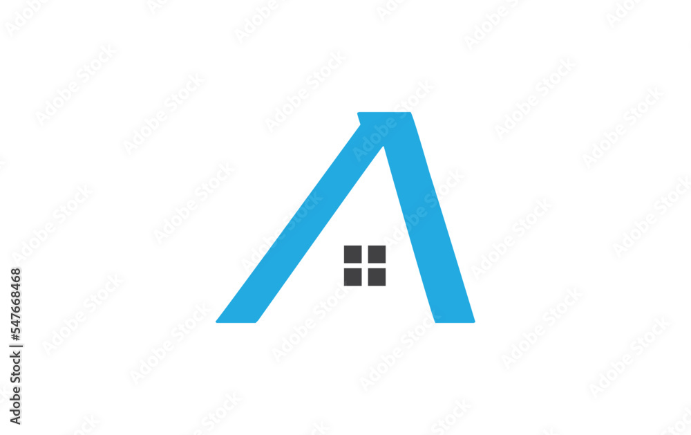 Real estate logo design icon and real estate symbol vector and flat house window monogram vector Real estate logo design icon and real estate symbol vector and flat house window monogram vector