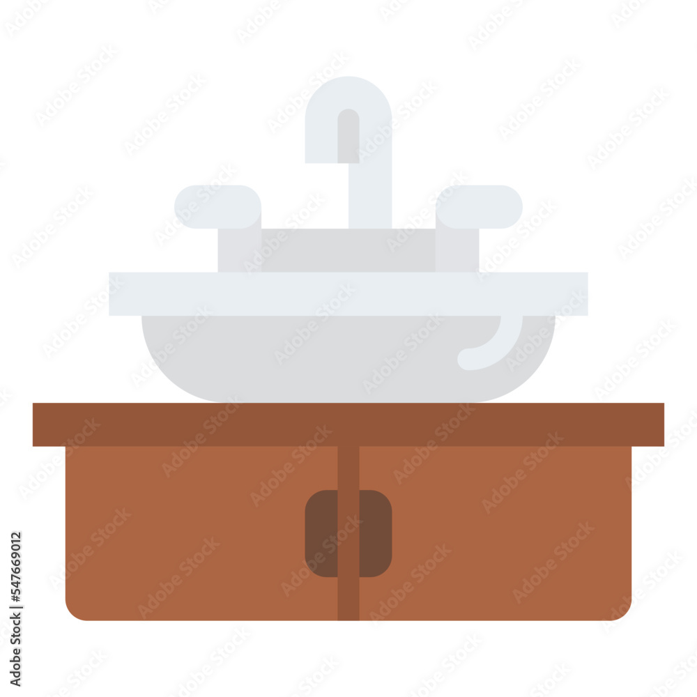 bathroom sinks furniture interior cleaning icon bathroom sinks furniture interior cleaning icon