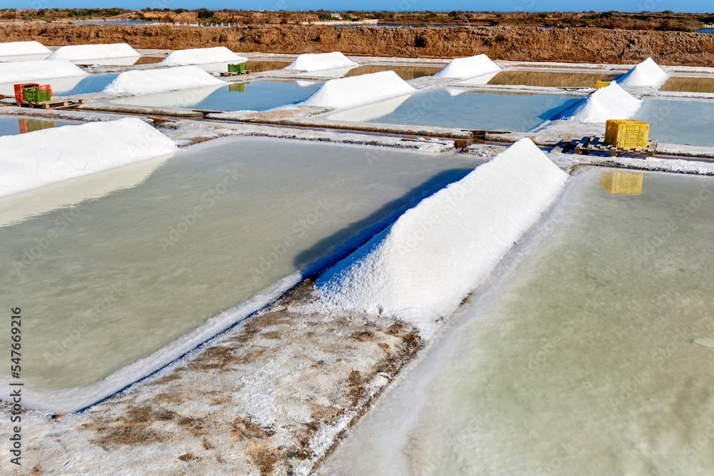 the salt marsh of Olhao in summer, Algarve, Portugal Stock Photo | Adobe Stock