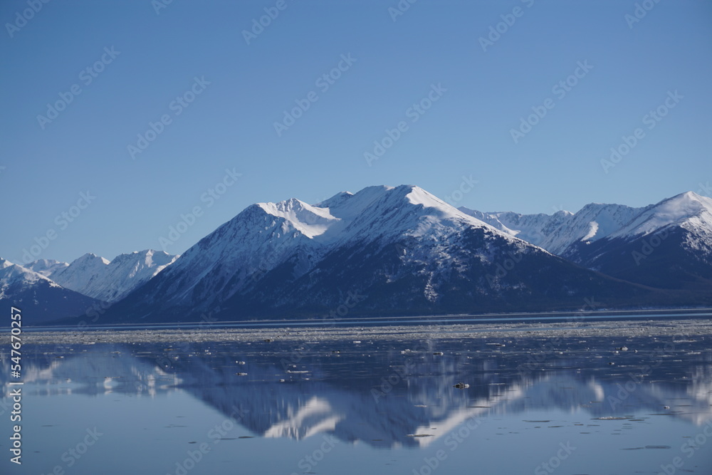 Inside the mountains of Alaska