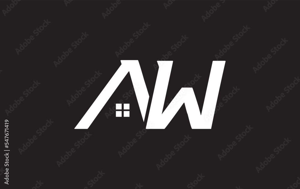 Real estate logo design icon and real estate symbol vector and flat house window monogram vector Real estate logo design icon and real estate symbol vector and flat house window monogram vector
