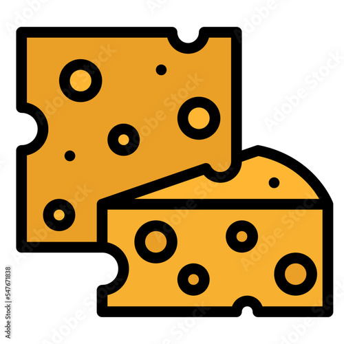 cheeses cheese food foodstuff icon