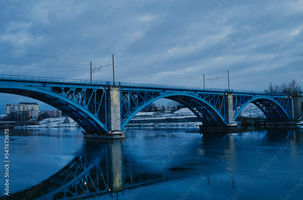 bridge over the river