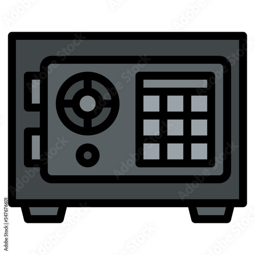 safebox money security safety icon