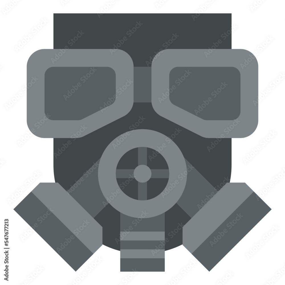 gas mask protection respirator safety icon gas mask protection respirator safety icon