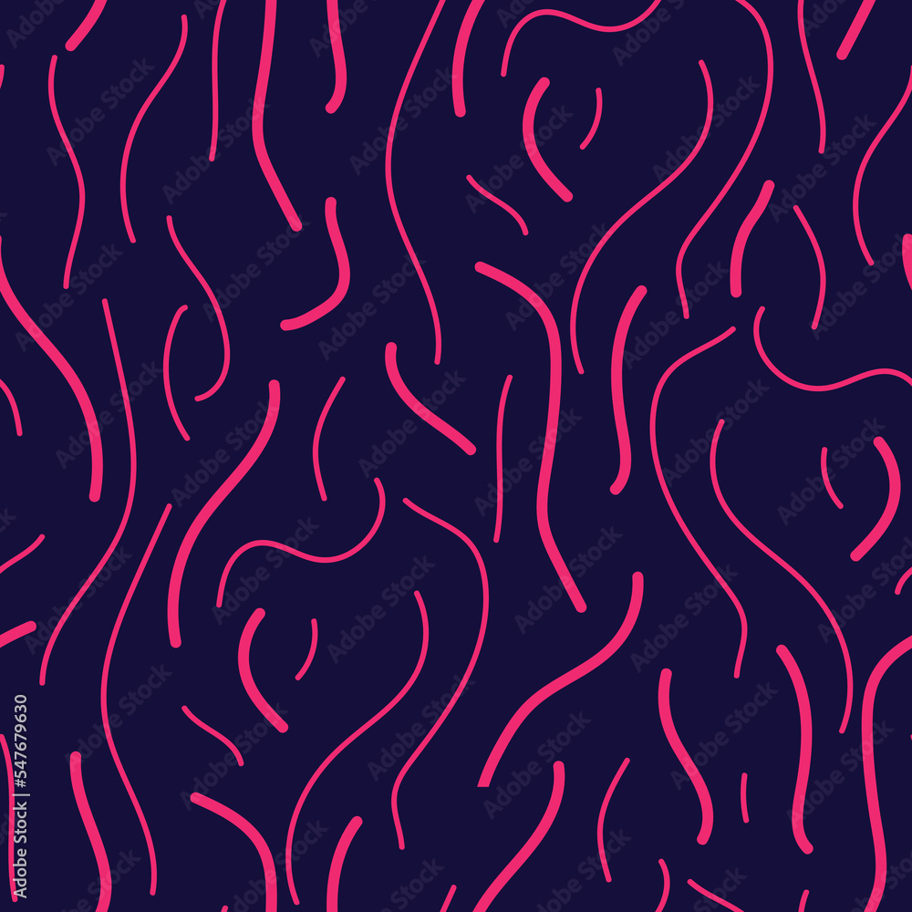 Abstract seamless pattern with wave lines Abstract seamless pattern with wave lines