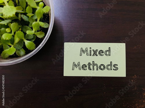 mixed methods