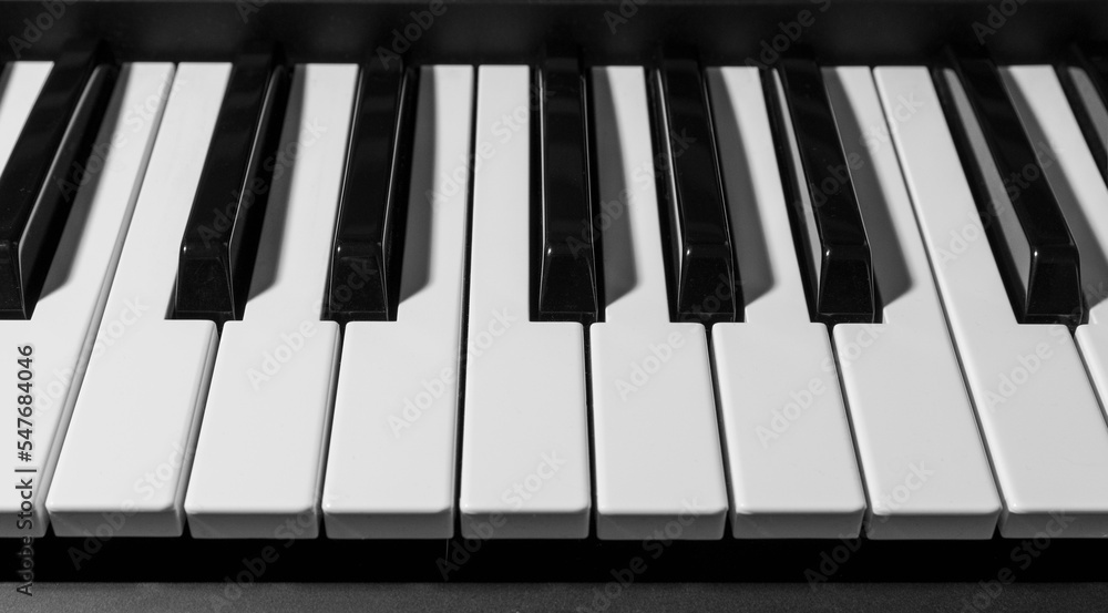 front view of a piano keyboard close up front view of a piano keyboard close up